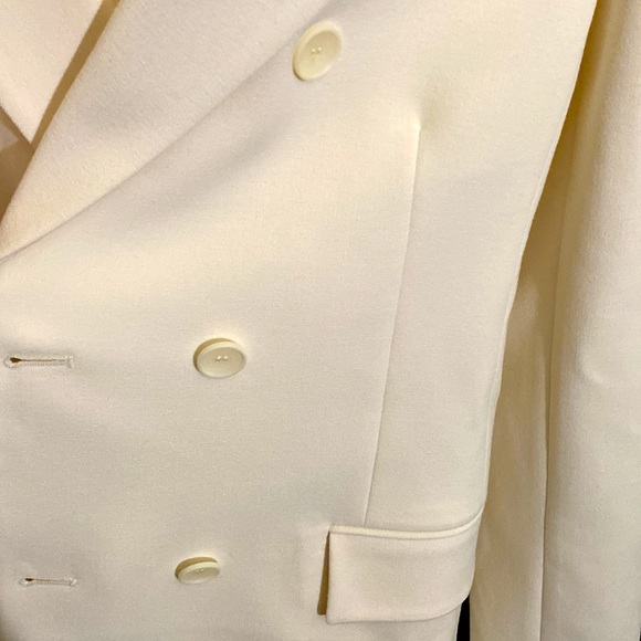 Zara TAILORED DOUBLE BREASTED BLAZER - Picture 5 of 8